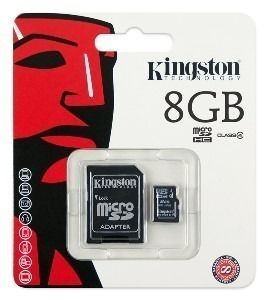 Cartão de Memória Kingston Micro Sd Sdhc 8gb